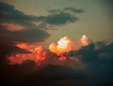 clouds above a sunset for an STDcheck HIV story